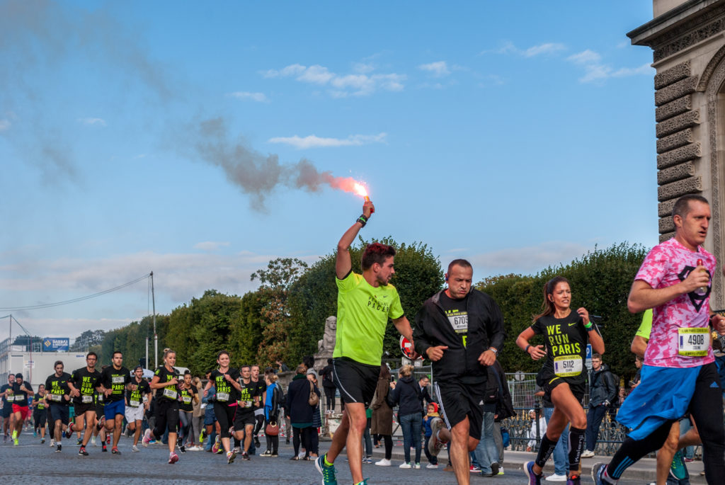 Race in Paris, Course a pied a Paris