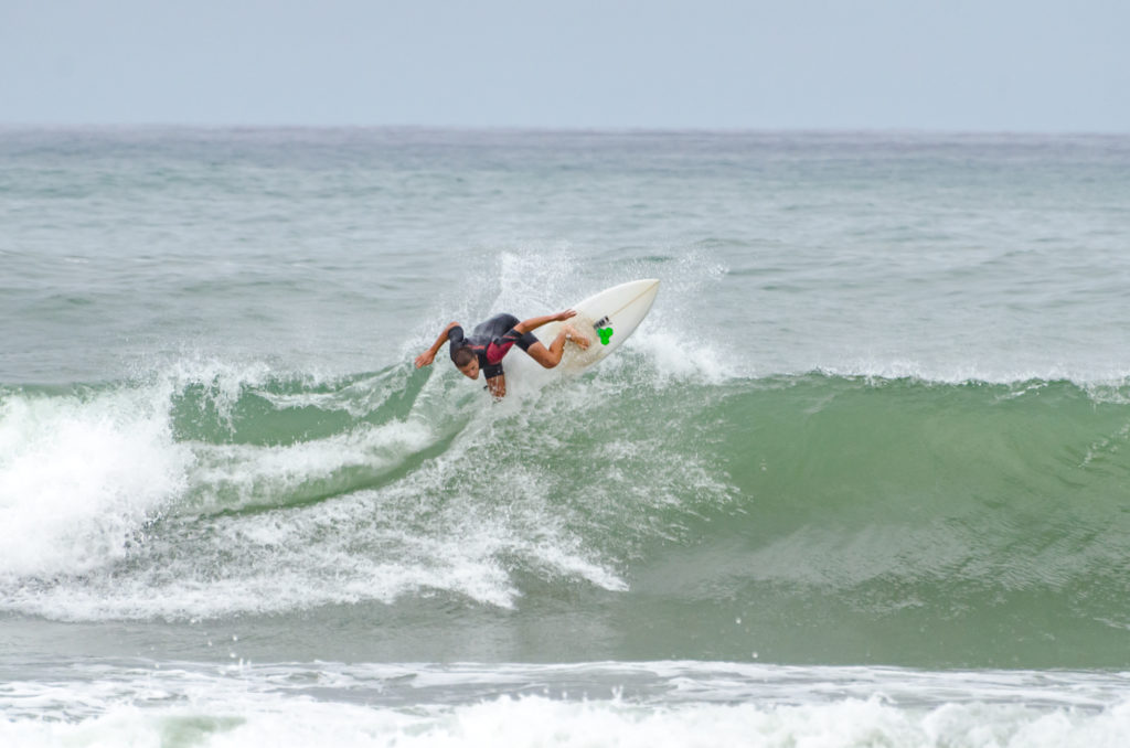 Surfer in action, Surfeur en action a Biarritz, France