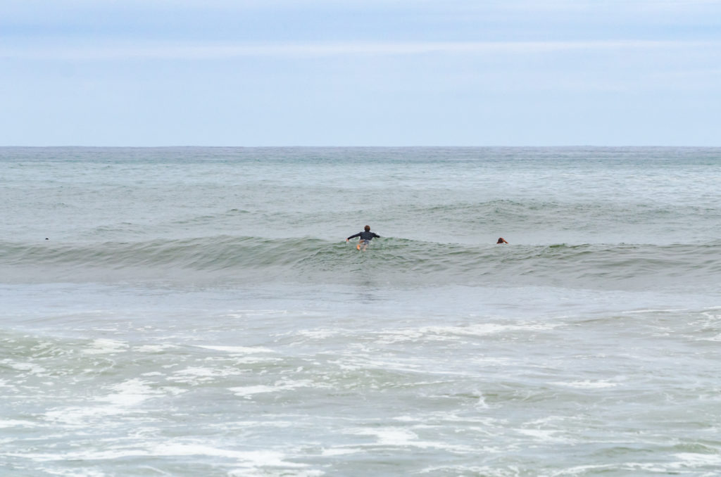 Surfer in action, Surfeur en action a Biarritz, France